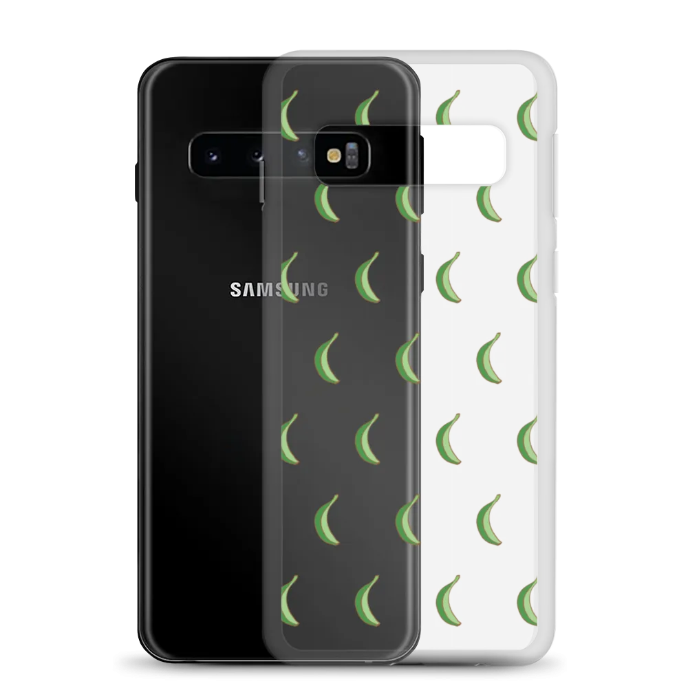 Platano All-Over Dominican Samsung Case (Transparent)