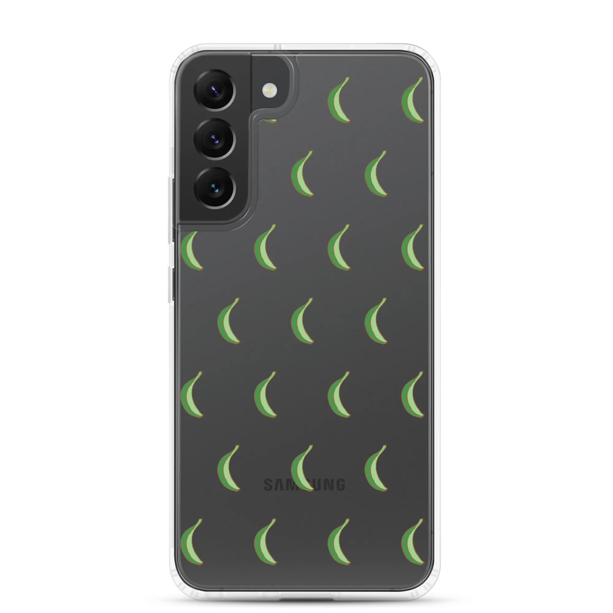 Platano All-Over Dominican Samsung Case (Transparent)