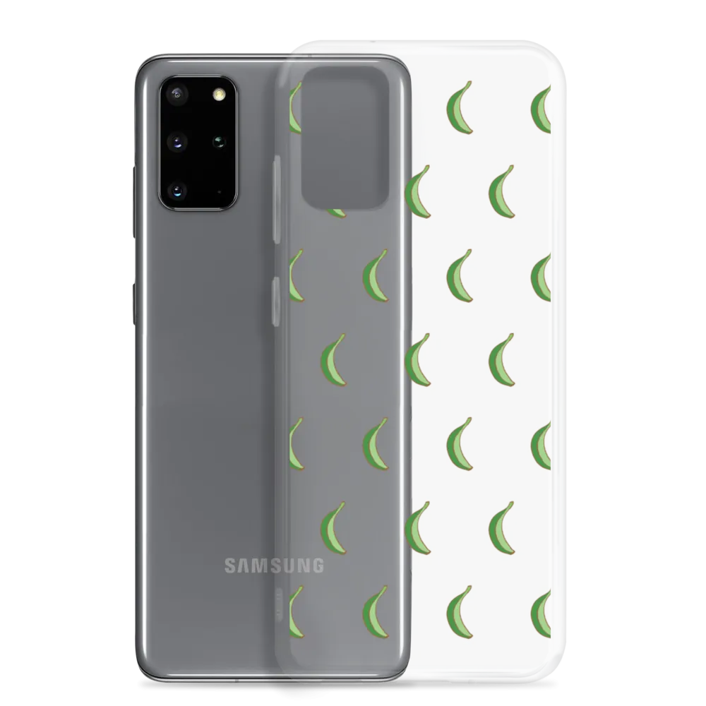 Platano All-Over Dominican Samsung Case (Transparent)