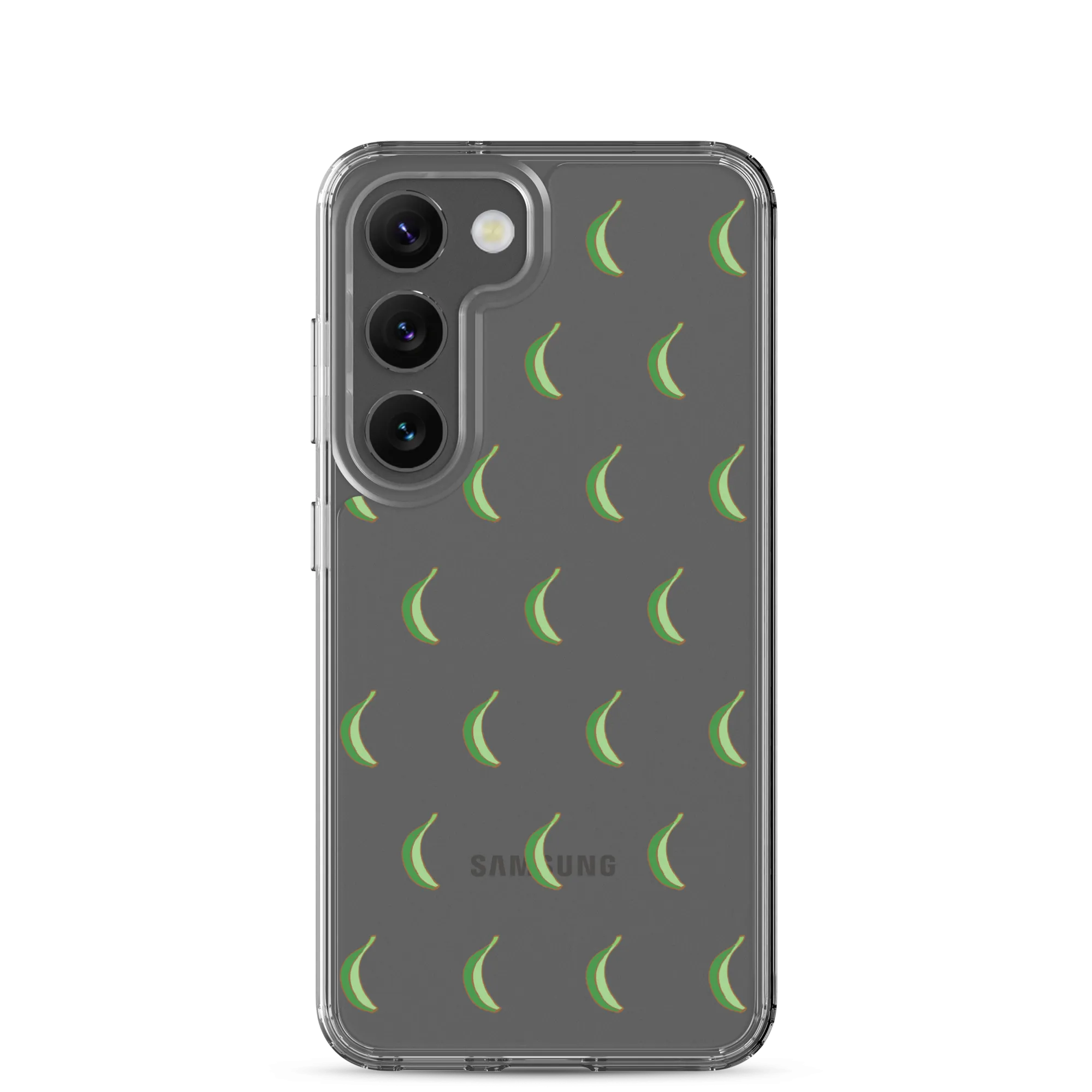 Platano All-Over Dominican Samsung Case (Transparent)