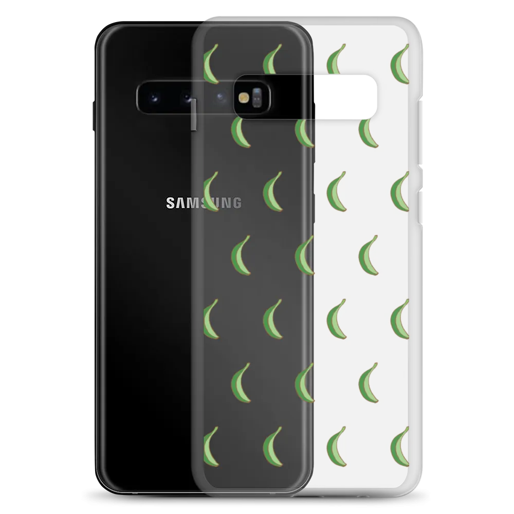 Platano All-Over Dominican Samsung Case (Transparent)