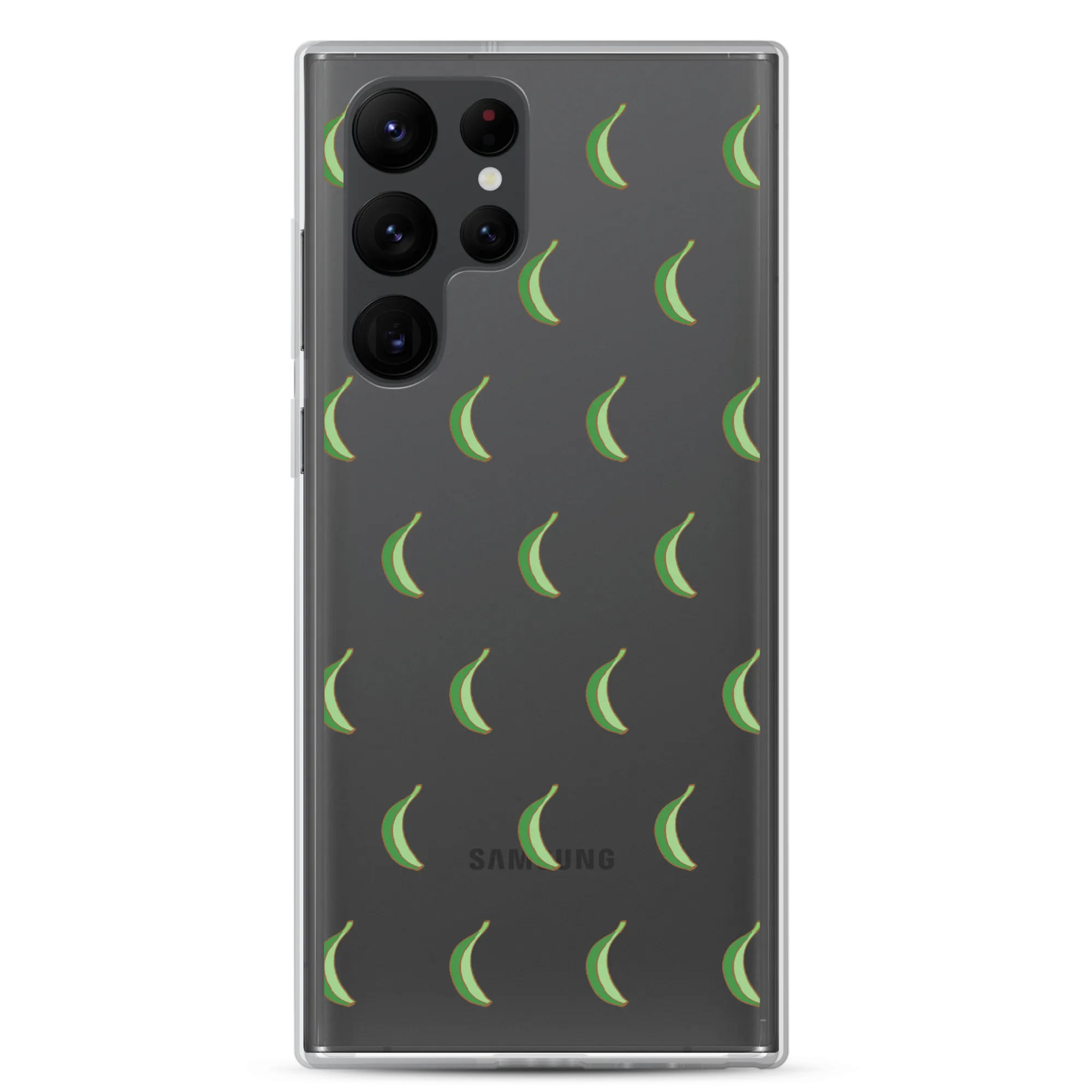 Platano All-Over Dominican Samsung Case (Transparent)