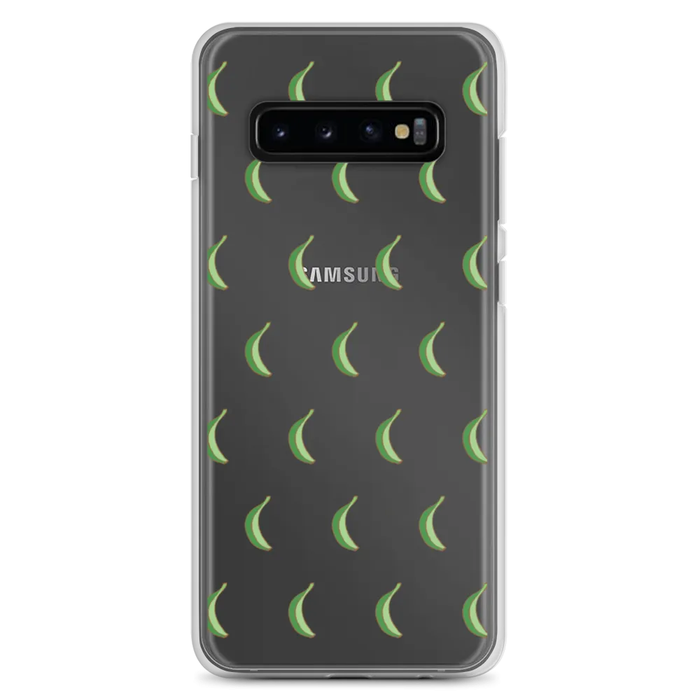 Platano All-Over Dominican Samsung Case (Transparent)