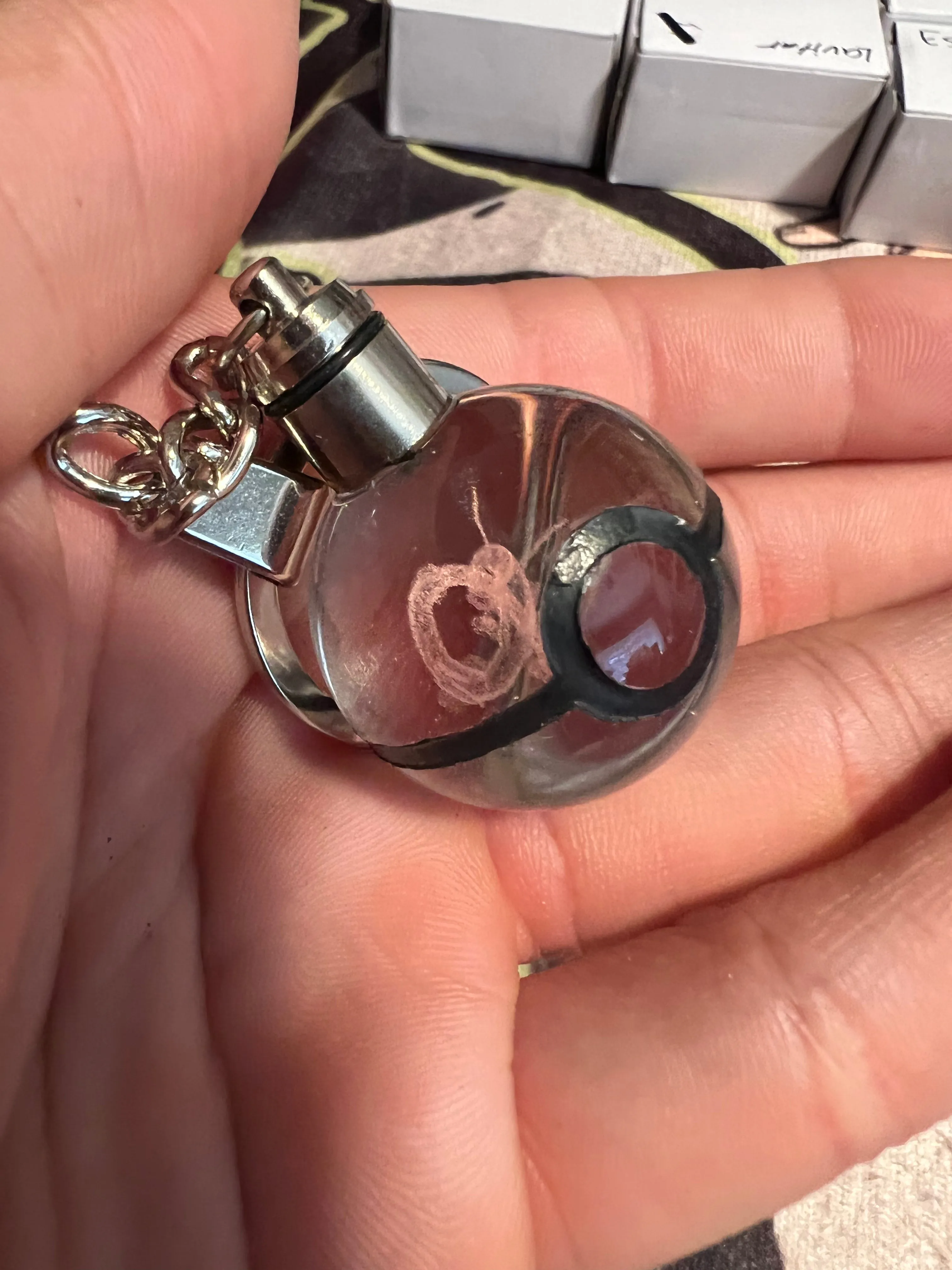 Pokemon Rayquaza LED Light Up Keychain