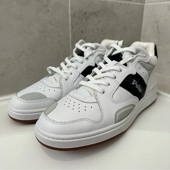 Polo Ralph Lauren Court Mid Pro Sneaker Size 10.5