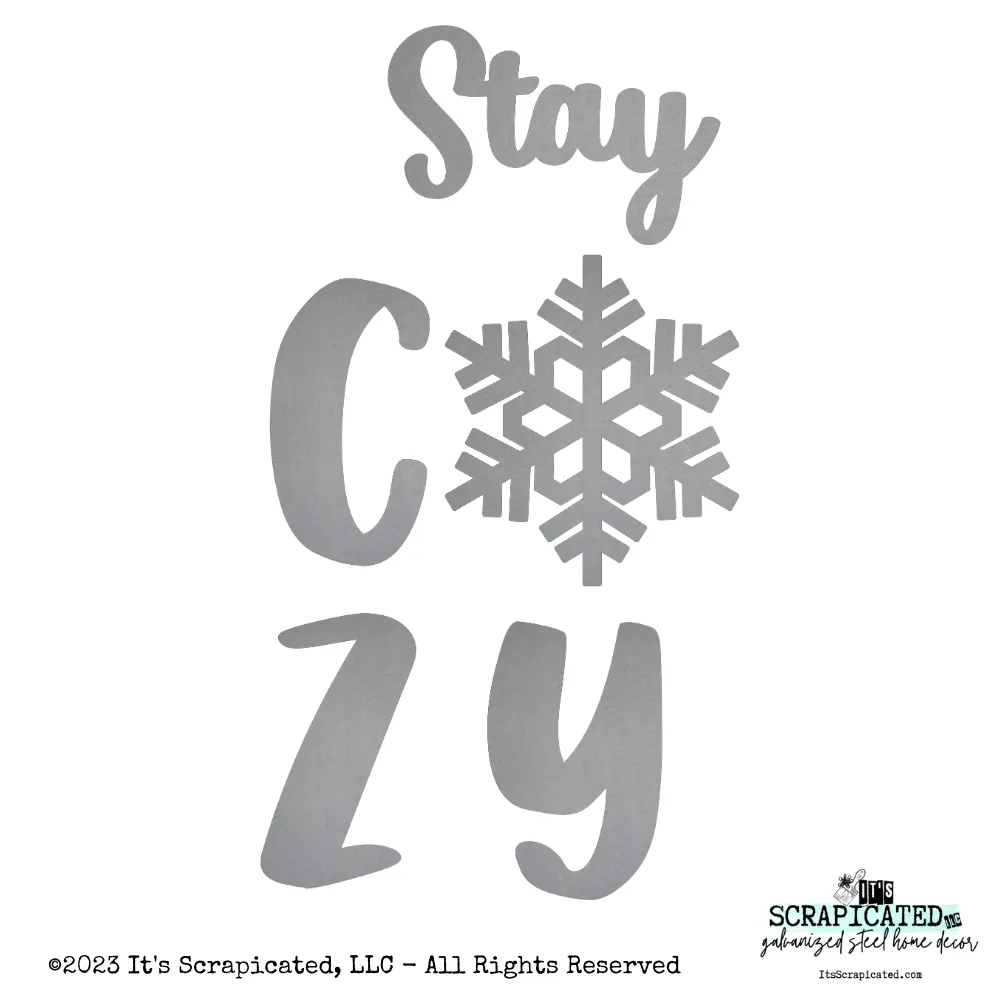 Porch Candy® - STAY COZY - Bare Metal Design Set