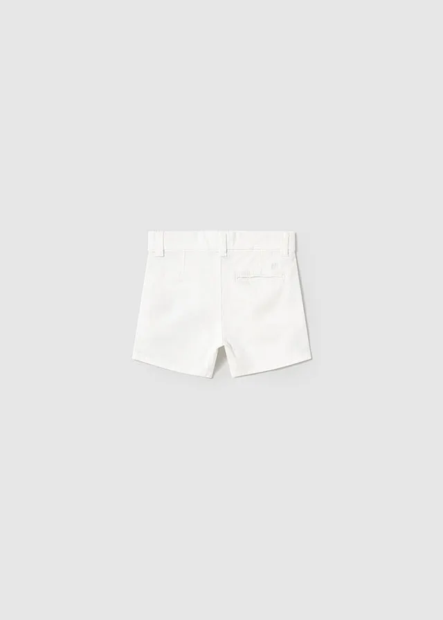 Pre-Order Mayoral 1106 Light Blue Polo Shirt and Mayoral 207 White Twill Shorts