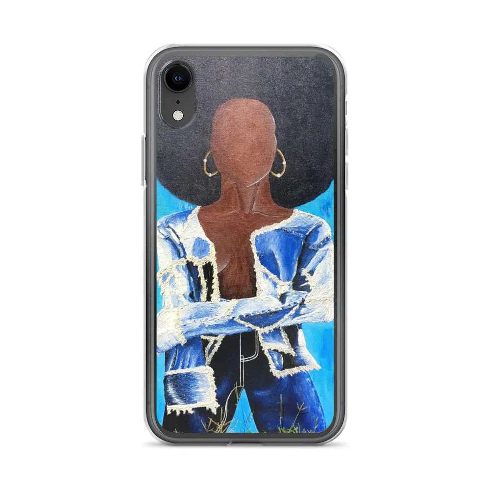 "Divine Denim" iPhone Case