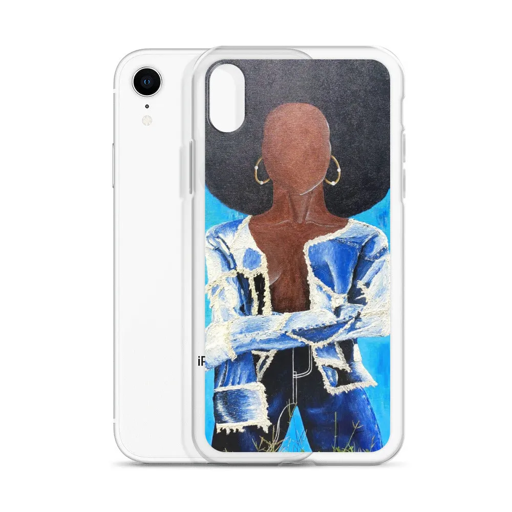 "Divine Denim" iPhone Case
