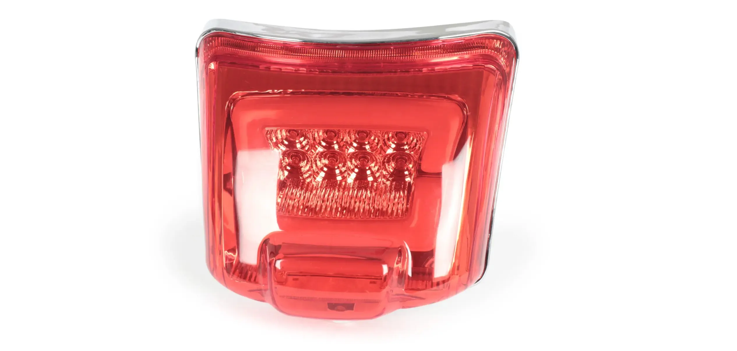 Rear Light including Frame MOTO NOSTRA Chrome | Vespa GTS 125-300cc