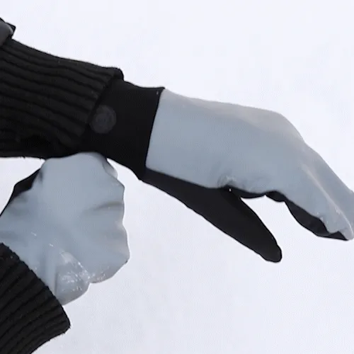 REFLECTIVE SOFTSHELL MITTENS