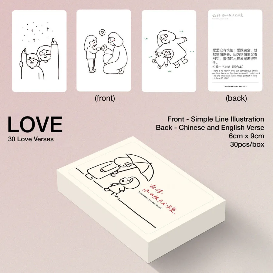 Remember, You Are Loved {Mini Card Set}