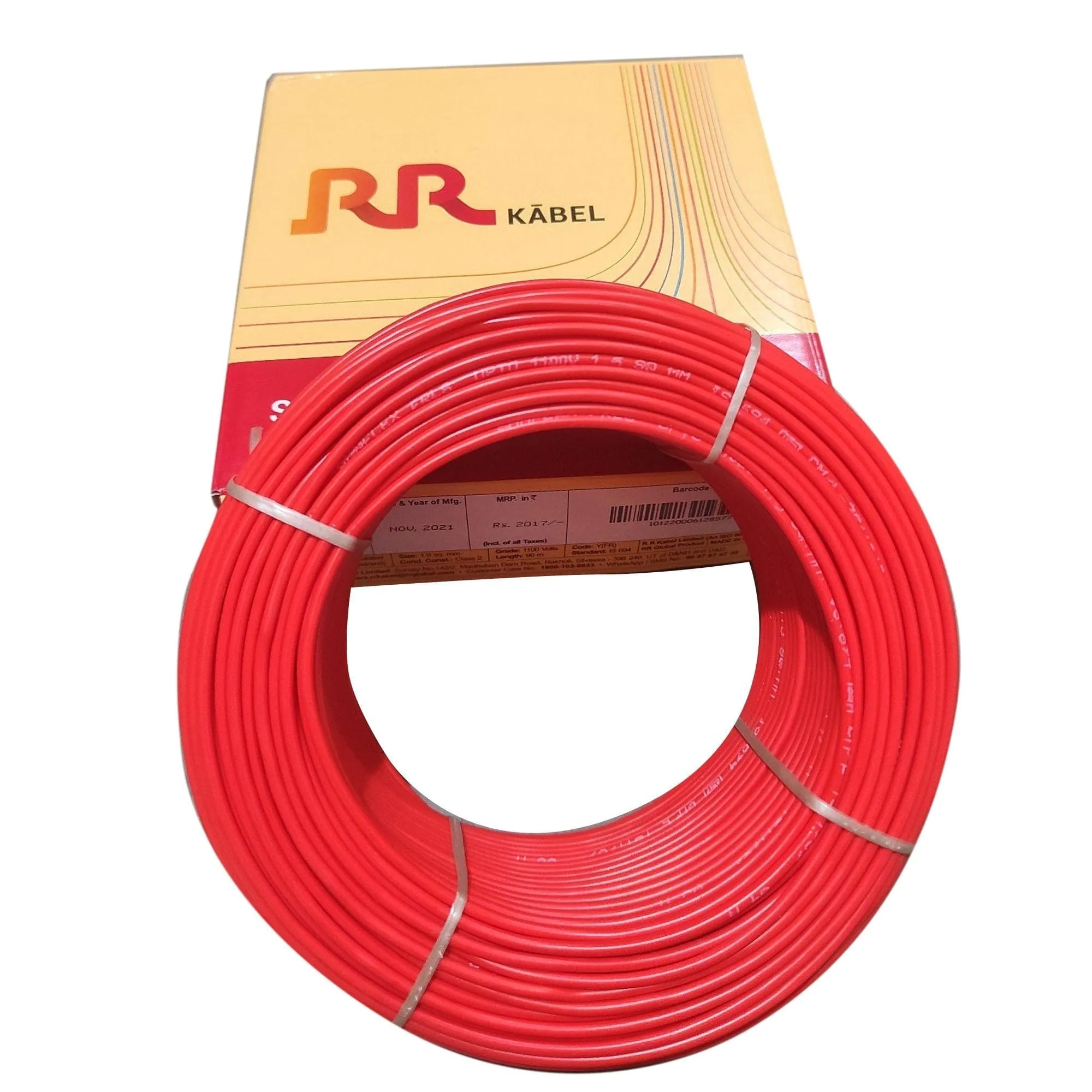 RR Kabel 3x1.5mm Red PVC Flexible Electrical Cable