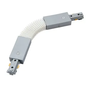 Saxby 72725 Track flexible connector Silver effect paint