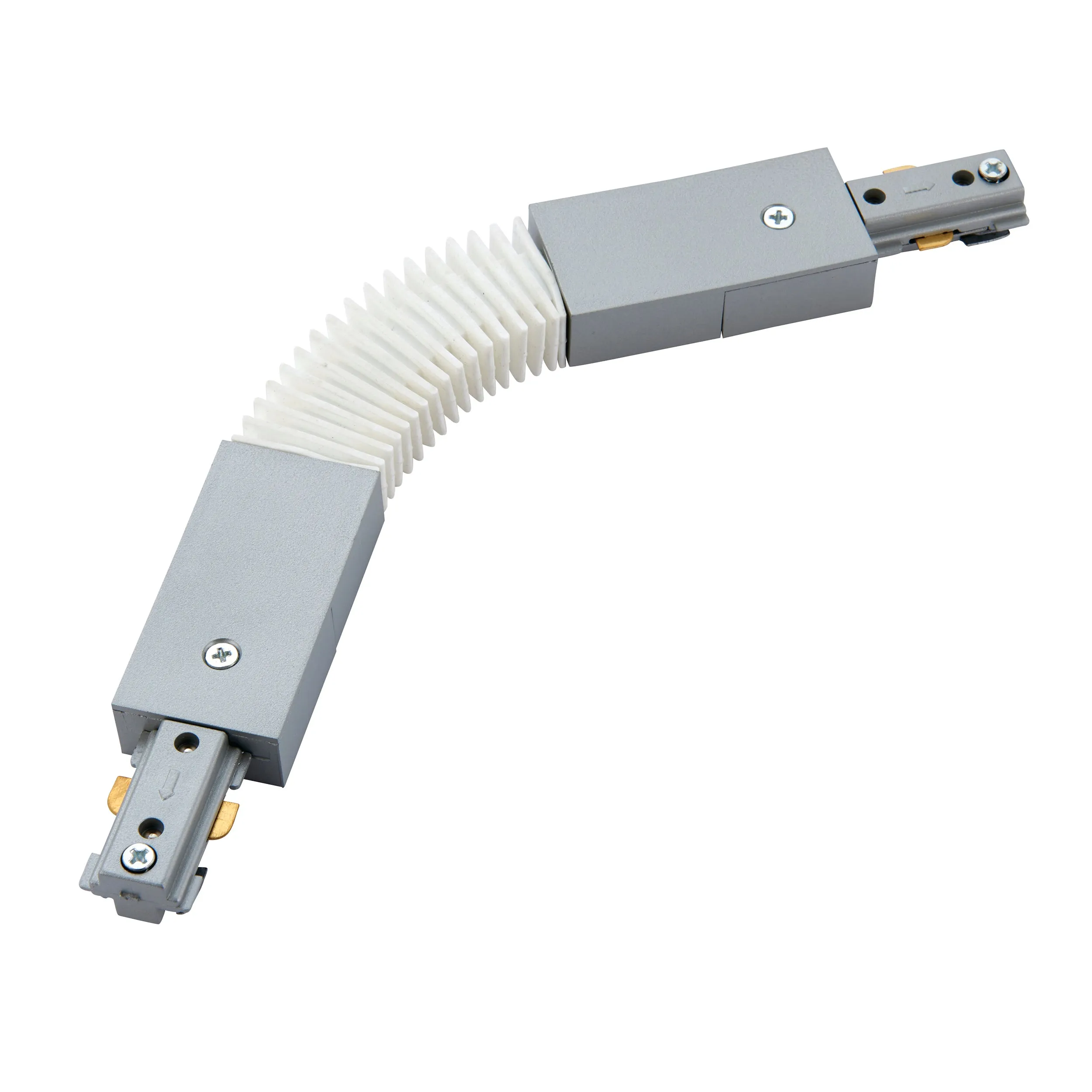 Saxby 72725 Track flexible connector Silver effect paint
