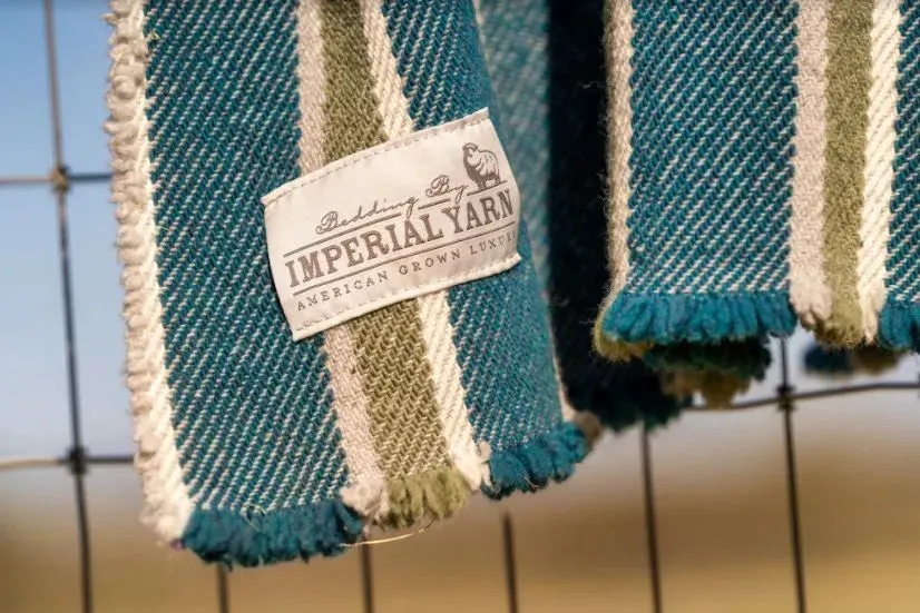 Seaside Stripes Woven Throw