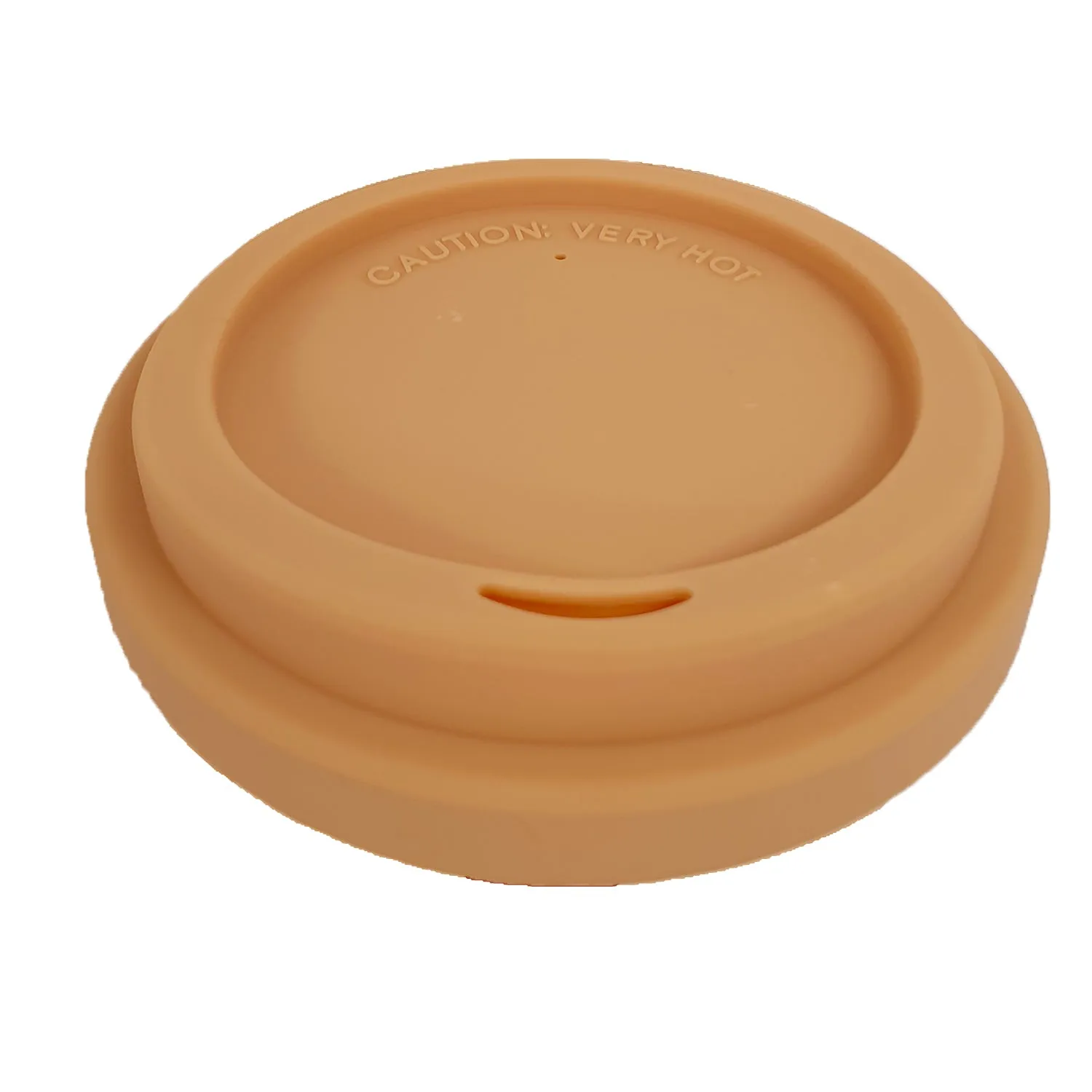 Silicone Lid 9cm - Caramel
