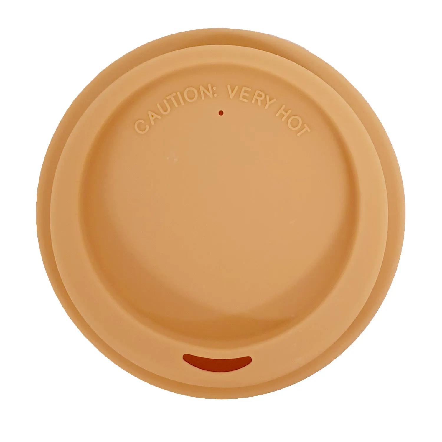Silicone Lid 9cm - Caramel