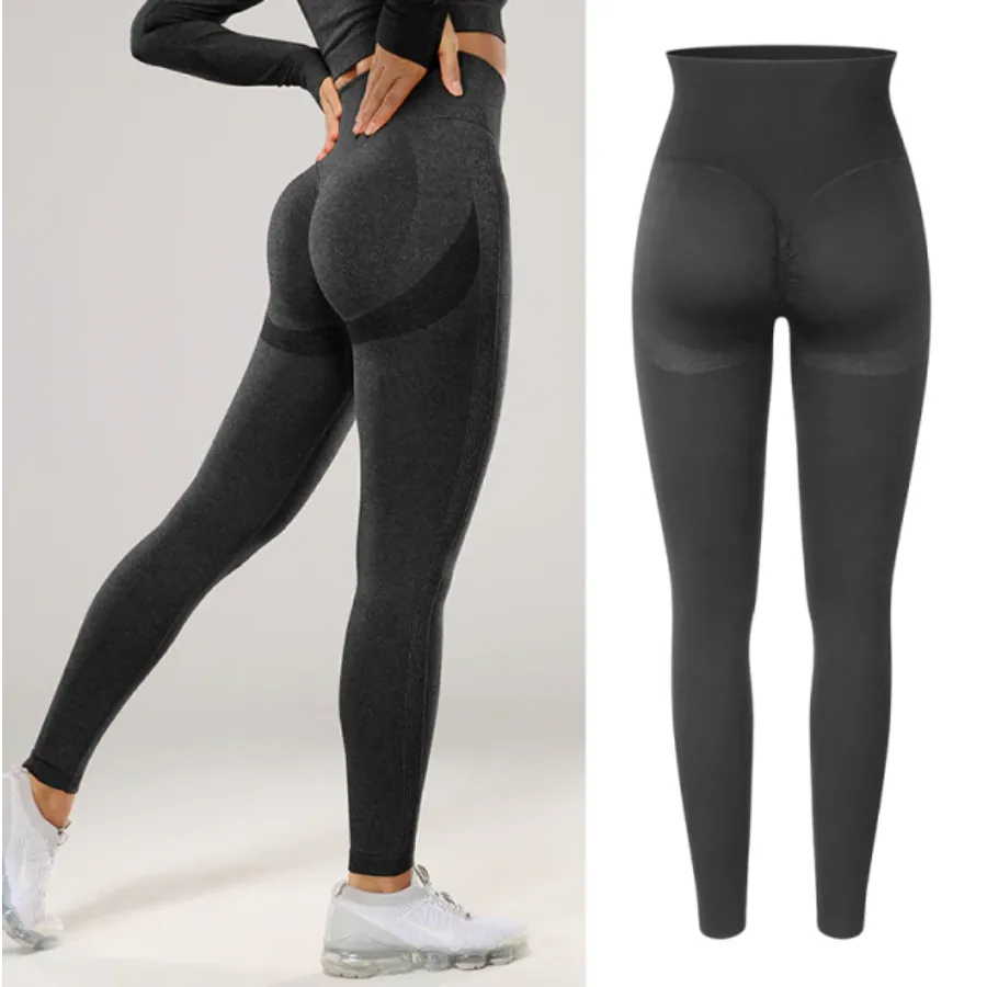 Soft Shade Leggings - Blue-Navy-Style 2