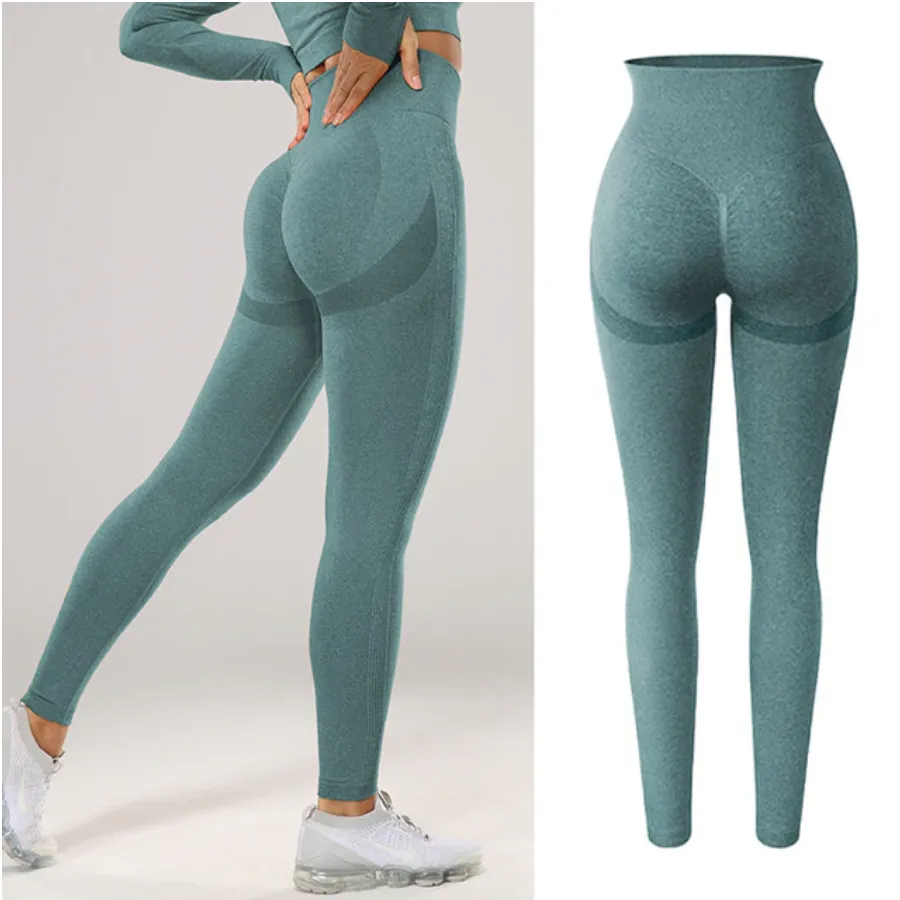 Soft Shade Leggings - Blue-Navy-Style 2