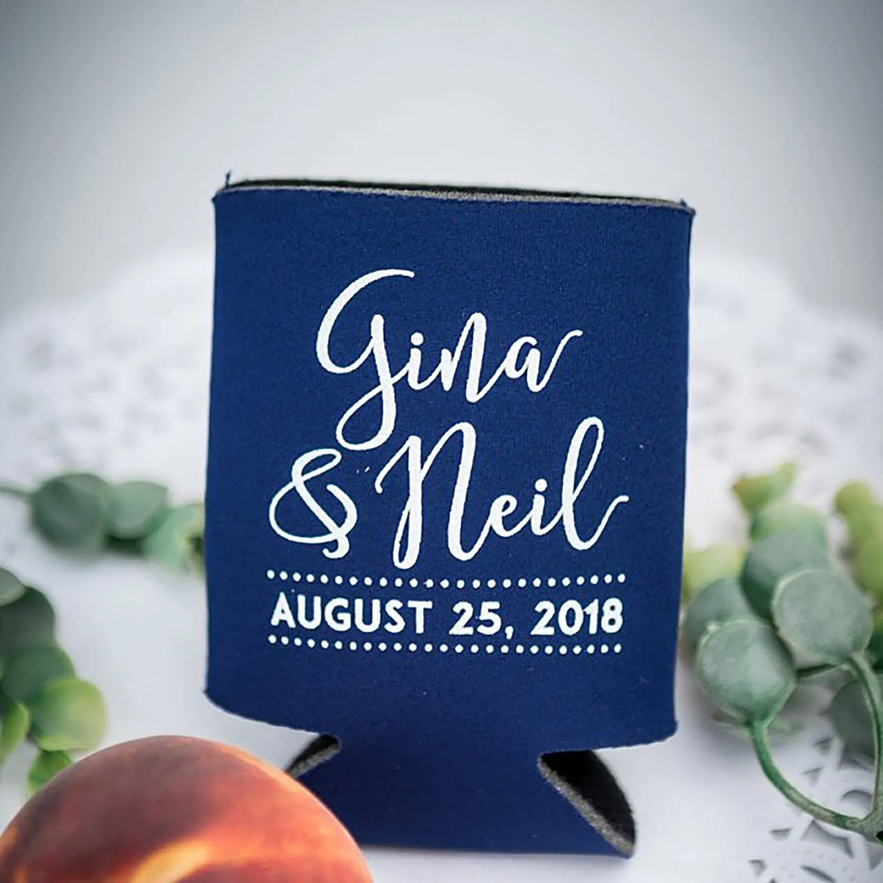 Something Old Something New - Wedding Can Cooler #100R