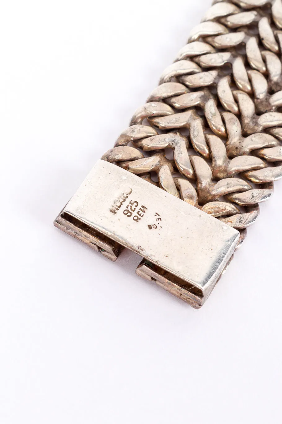 Sterling Silver Ichthyic Woven Bracelet