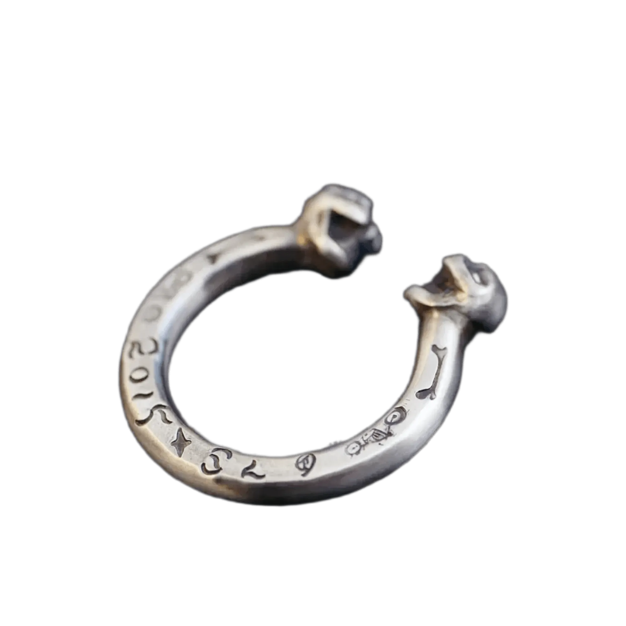 Stop Light Co SV 2 Skull Ring