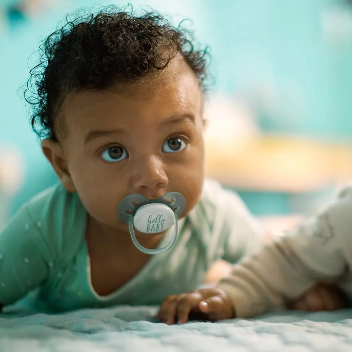 Ultra Soft Pacifier 0-6M, Blue
