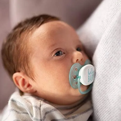 Ultra Soft Pacifier 0-6M, Blue
