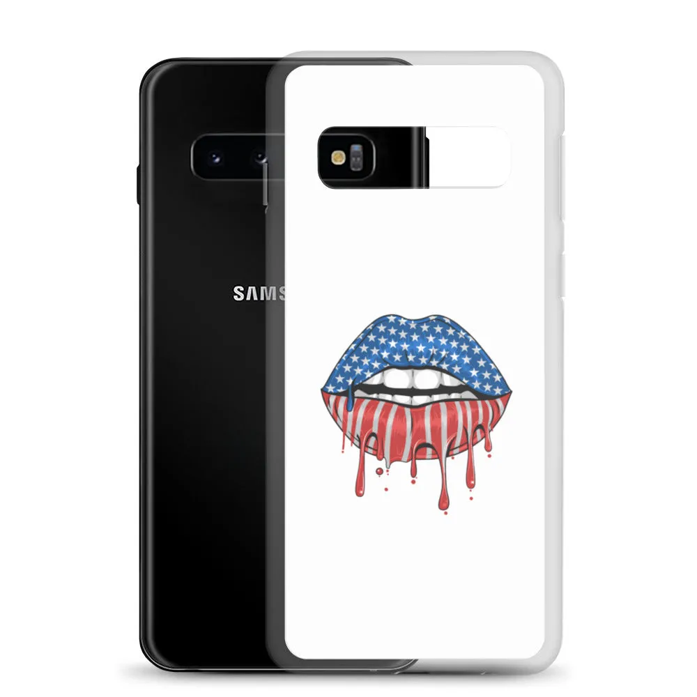 USA Lips Samsung Case