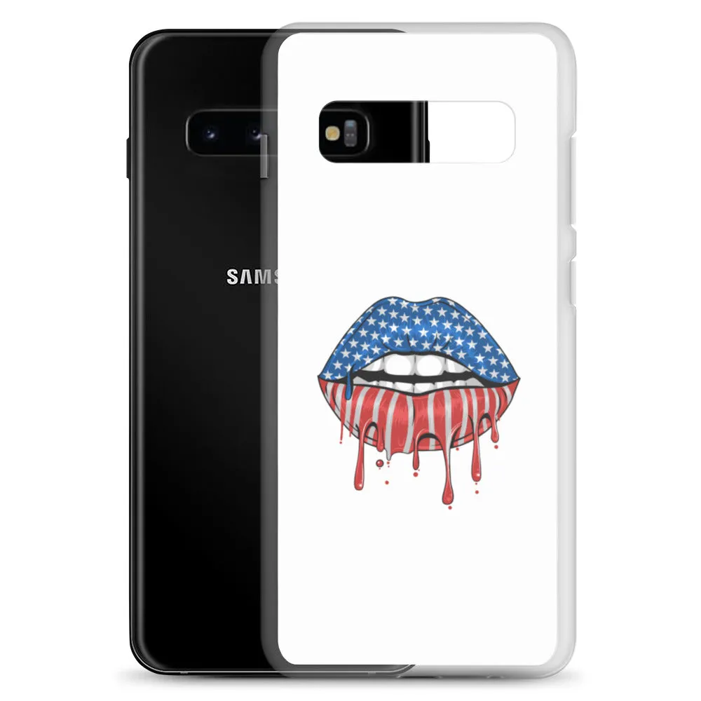 USA Lips Samsung Case