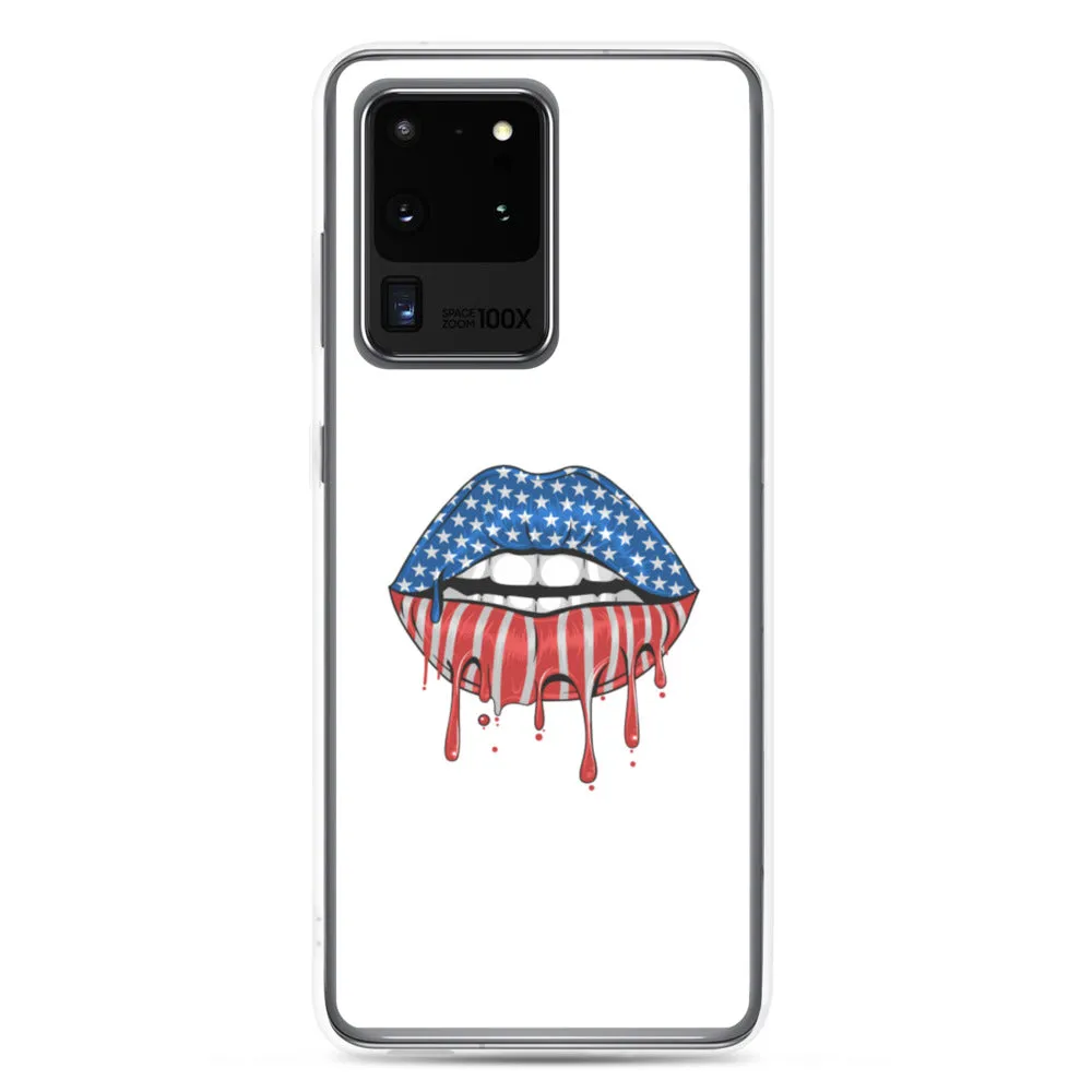 USA Lips Samsung Case