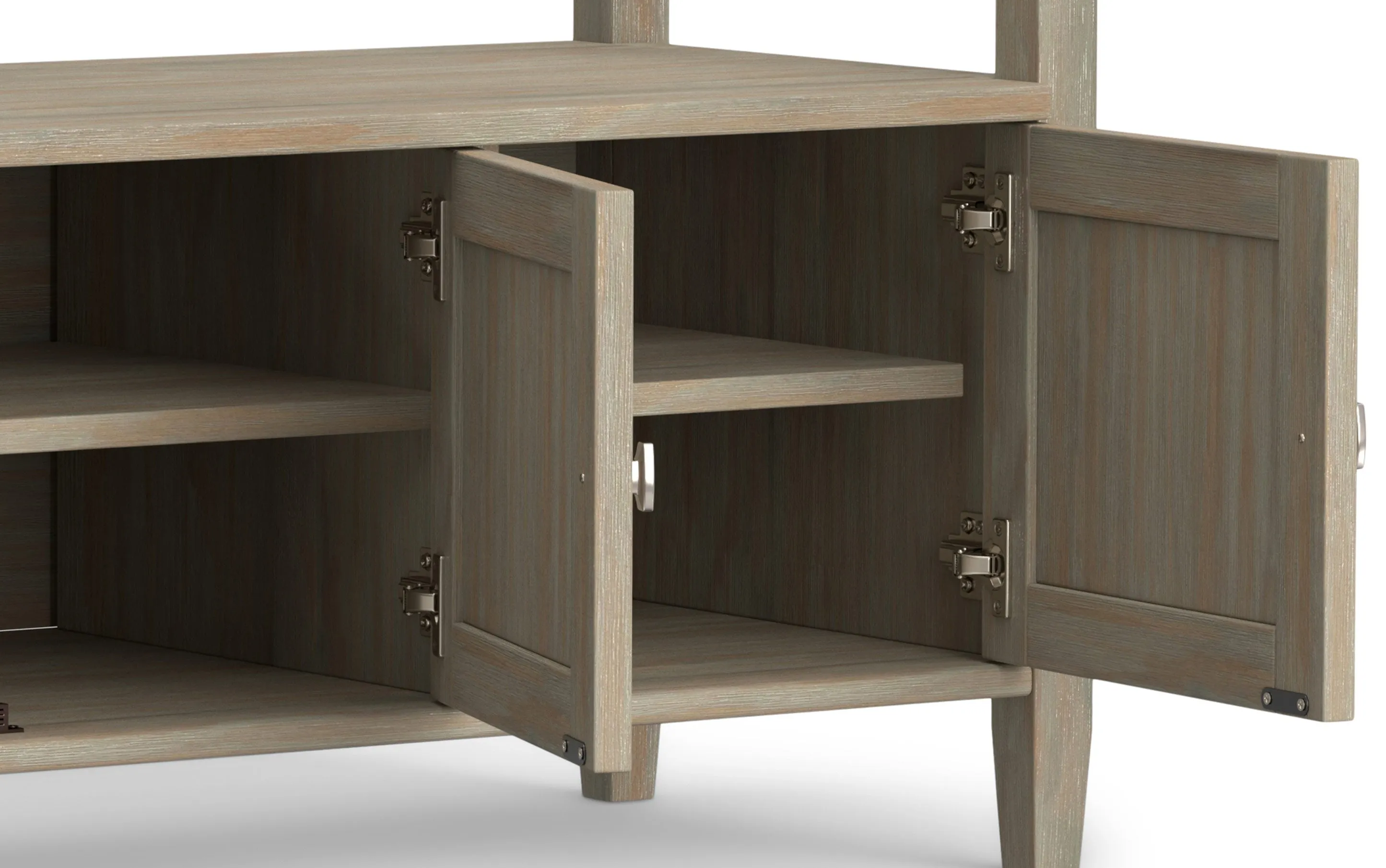 Warm Shaker Entryway Storage Bench