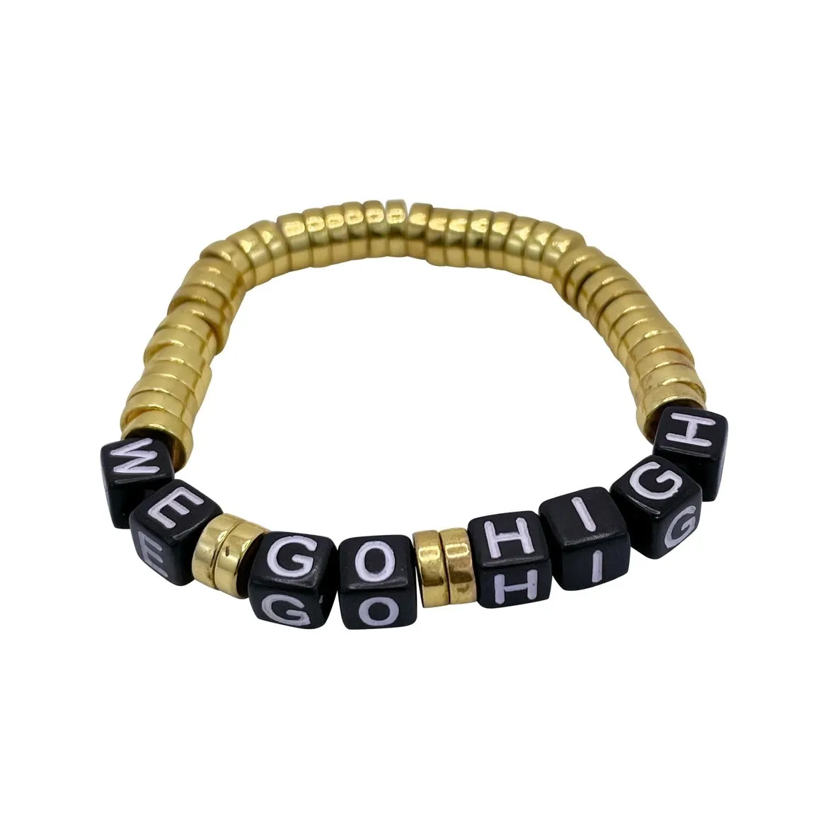 We Go High Black Connect Cord