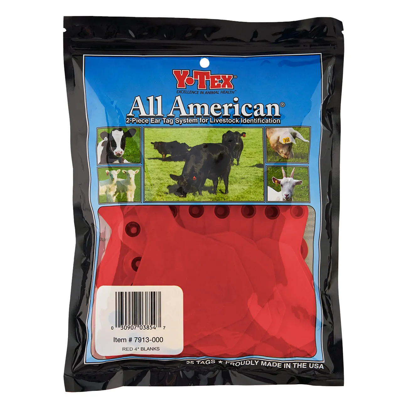 Y-Tex All American 4* (Large) combo blank (25 pack)