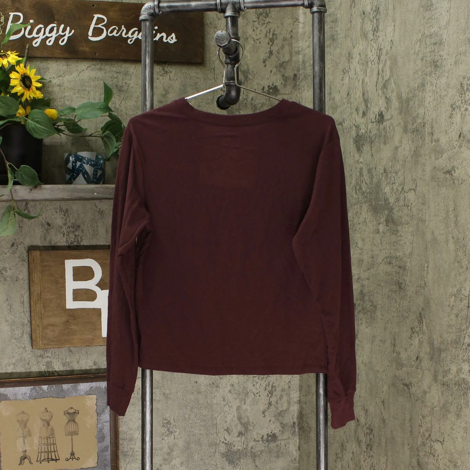 Zoe   Liv Women's May Contain Wine Long Sleeve Graphic T-Shirt